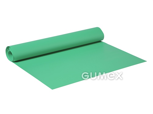 Folie für Kurzwaren 842, 0,3mm, Breite 1400mm, 49°ShD, D62 Dessin, PVC, hellgrün (7021), 